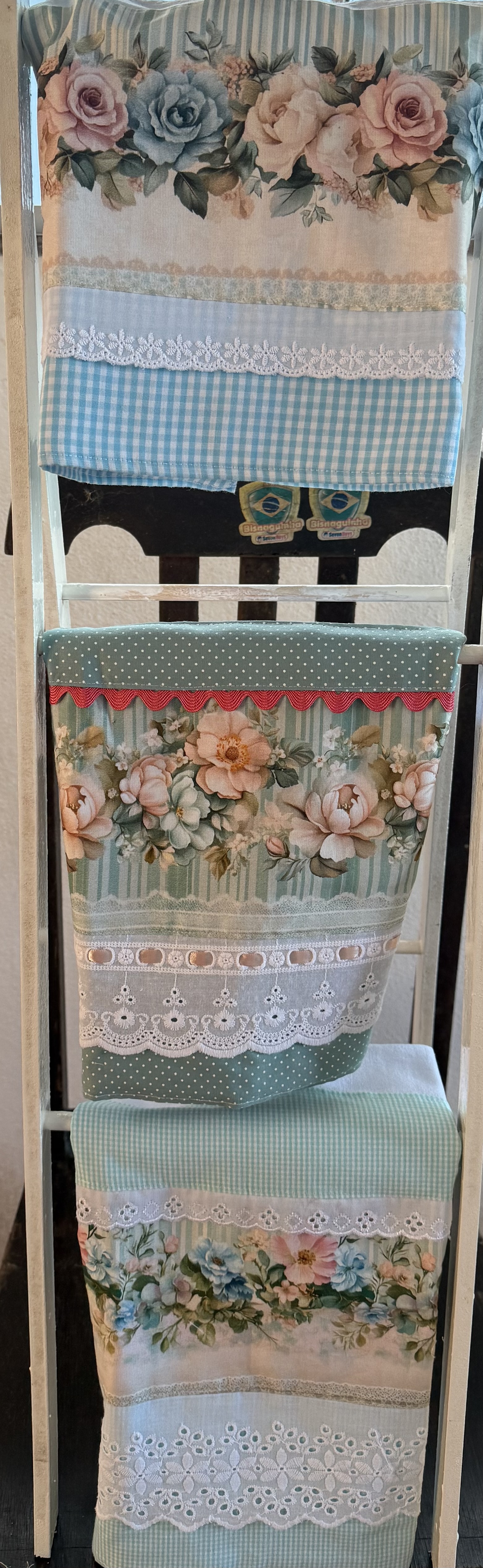 Kit pano de prato floral