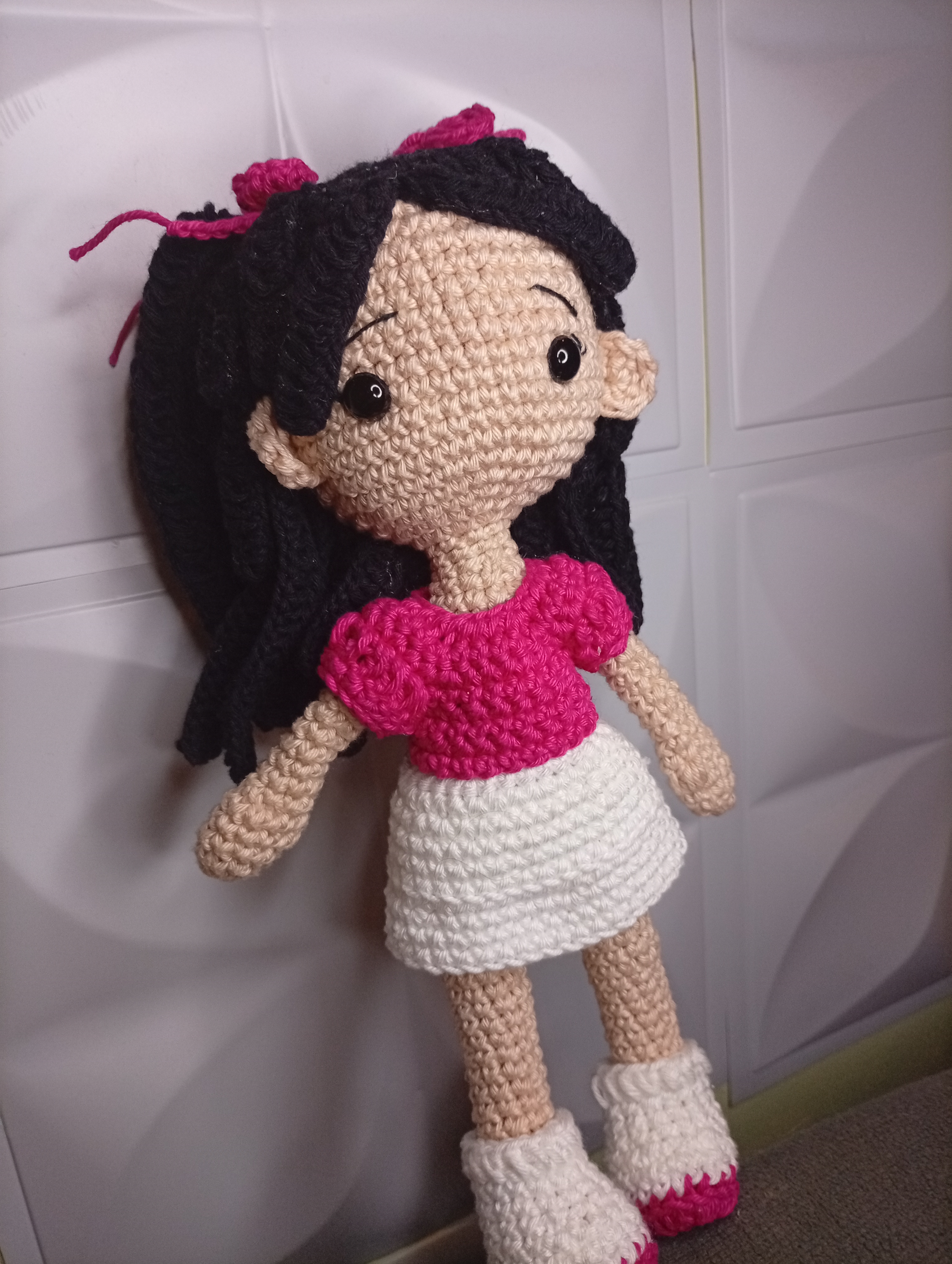 Boneca em Amigurumi
