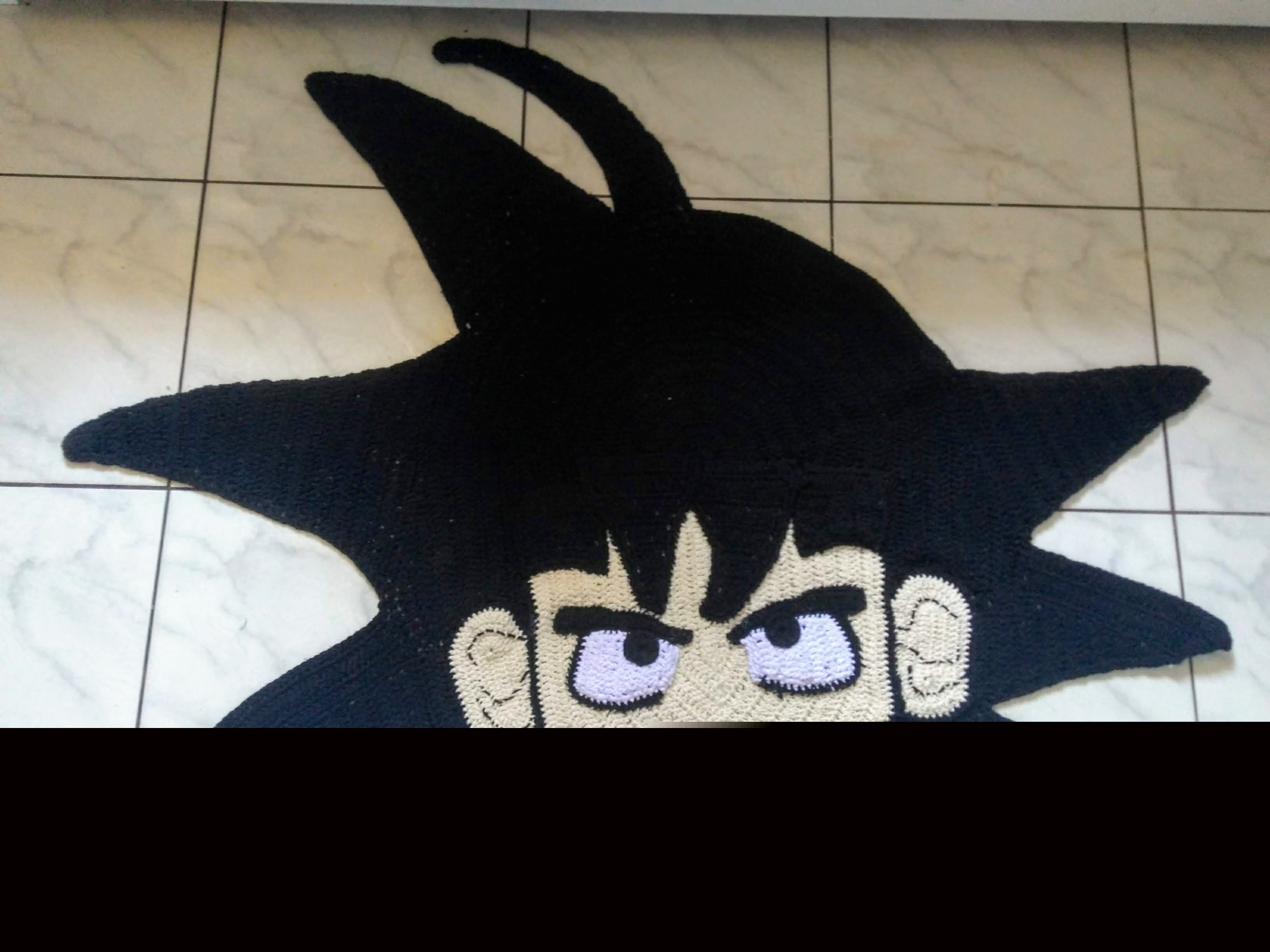 Tapetes de crochê personagens