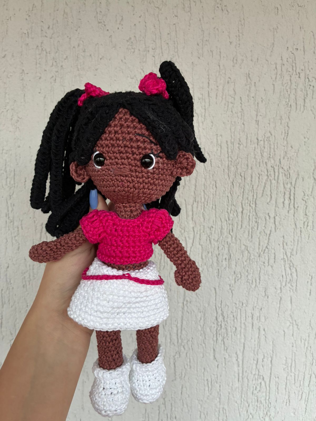 Boneca em Amigurumi